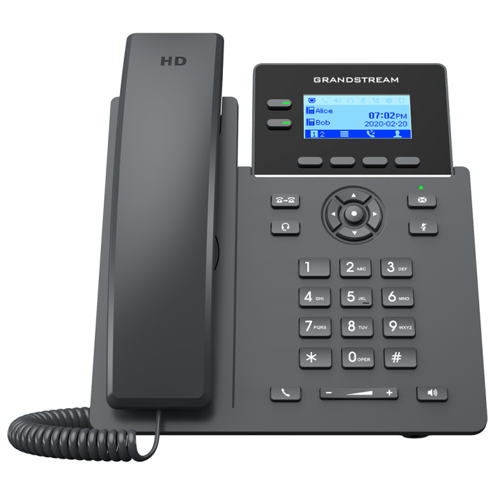 Teléfono IP 2 Líneas 4 SIP WIFI PS 5V600 GRP2602W